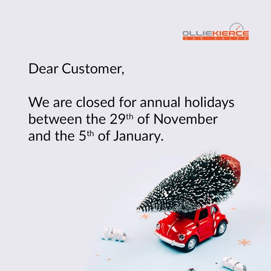 Closed for annual holidays between the 29th of November and the 5th of January.